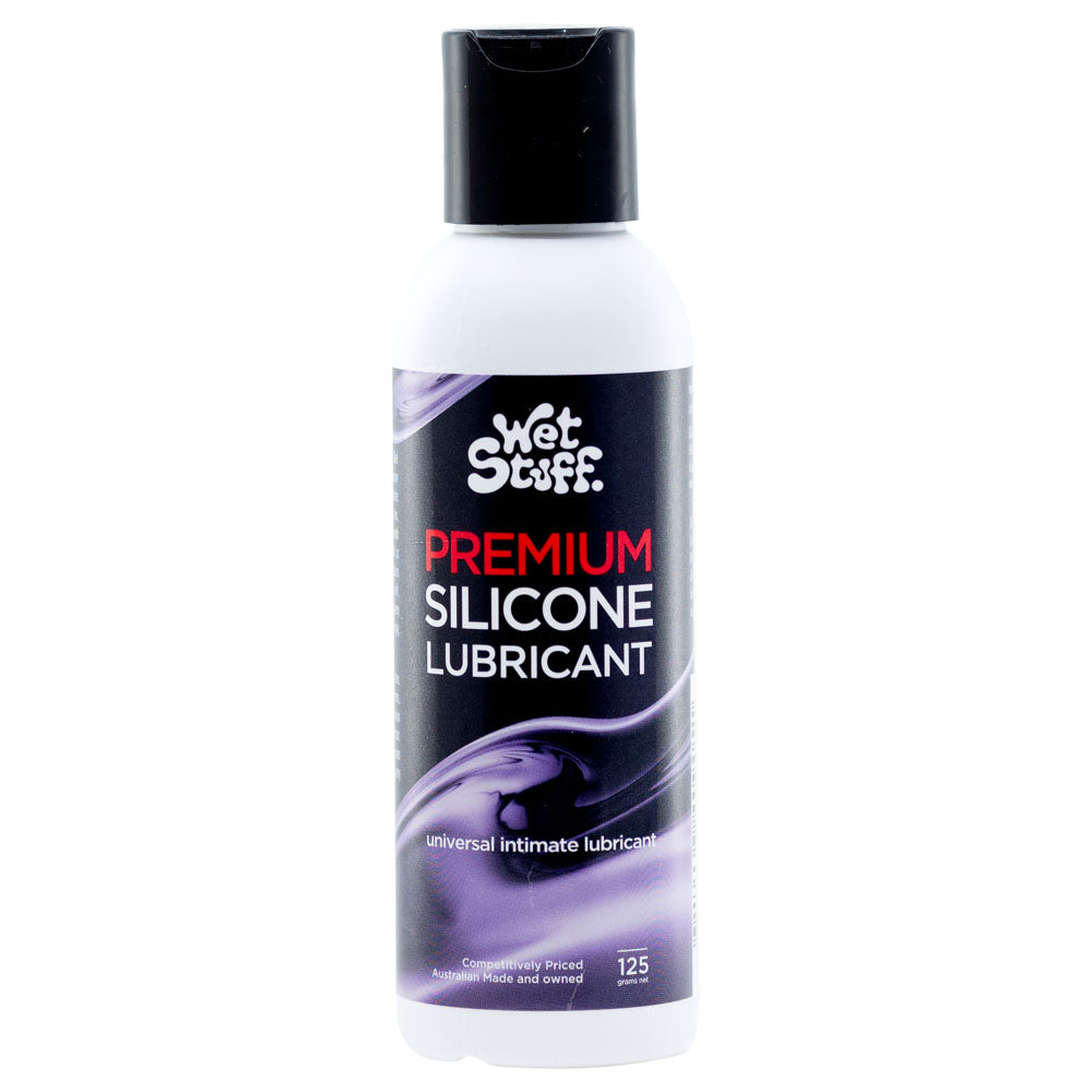 Wet Stuff Premium - 125g Disk Top - Silicone Lubricant - 125 gram Bottle - Image 1