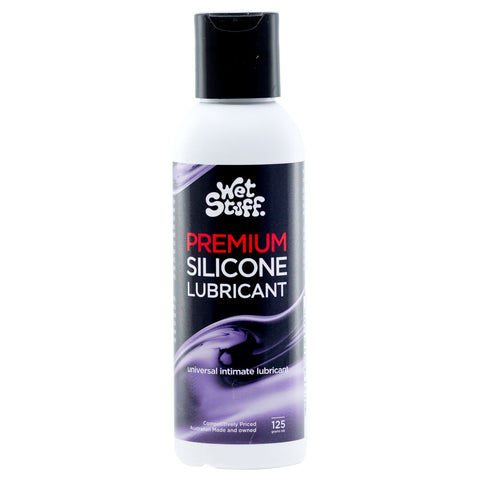 Wet Stuff Premium - 125g Disk Top - Silicone Lubricant - 125 gram Bottle - Image 1
