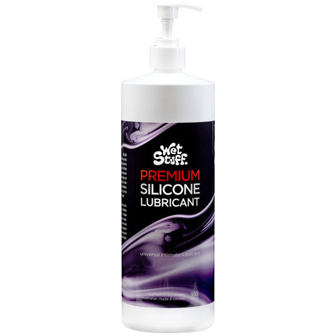 Wet Stuff Premium - 990g Pump Top - Silicone Lubricant - 990 gram Bottle - Image 1