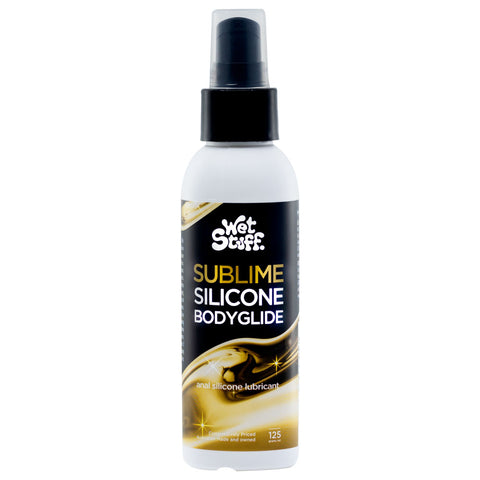 Wet Stuff Sublime - 125g Pump Top - Anal Silicone Lubricant - 125 gram Pump Bottle - Image 1