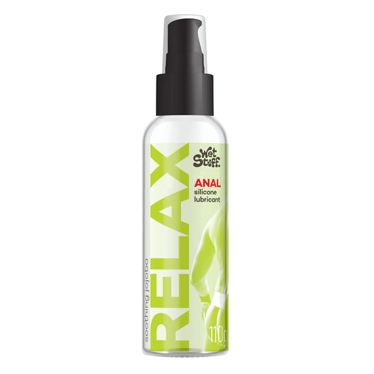 Wet Stuff Relax - 110g Pump - Anal Silicone Lubricant - 110 gram Pump