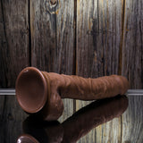 Gender X 10'' FLEXSKIN POSEABLE TRUE FEEL - Dark - Brown 29.2 cm Poseable Dong - Image 8