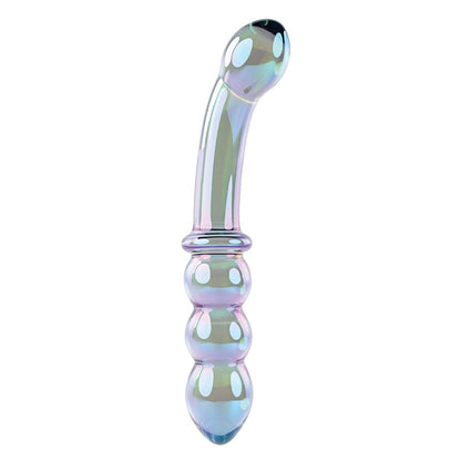 Gender X LUSTROUS GALAXY WAND - Blue/Violet Glass Double Ended