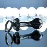 Gender X BLOW POP - Black 12.8 cm Glass Plug with Ring Pull - Image 4