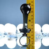 Gender X BLOW POP - Black 12.8 cm Glass Plug with Ring Pull - Image 8