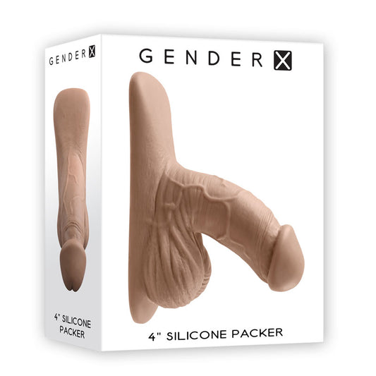 Gender X 4'' SILICONE PACKER MEDIUM 10 cm Packer