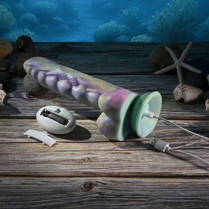Gender X MONSTER'S BALL - Vibrating and Thrusting Fantasy Dildo