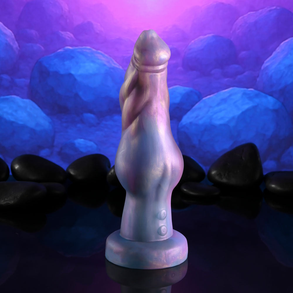 Gender X IMAGINARY FRIEND - Purple/Pink Vibrating Fantasy Dildo