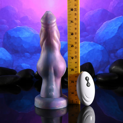 Gender X IMAGINARY FRIEND - Purple/Pink Vibrating Fantasy Dildo