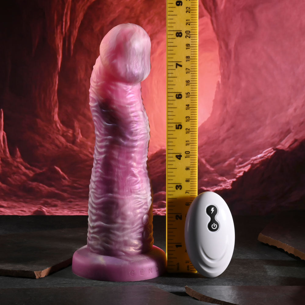 Gender X WHIMSICAL - Pink Vibrating Fantasy Dildo