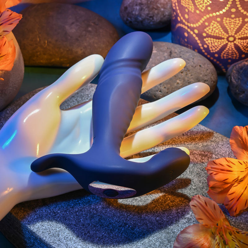 Gender X TRUE BLUE 13.5 cm Thrusting Prostate Massager