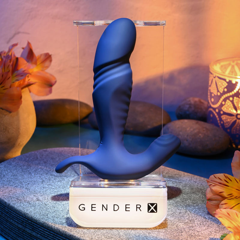 Gender X TRUE BLUE 13.5 cm Thrusting Prostate Massager