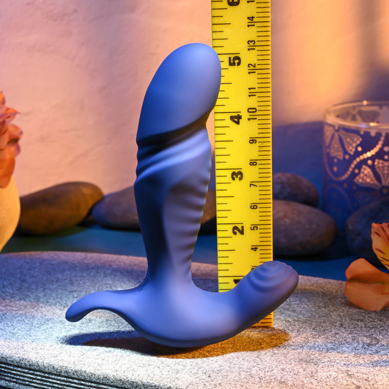 Gender X TRUE BLUE 13.5 cm Thrusting Prostate Massager