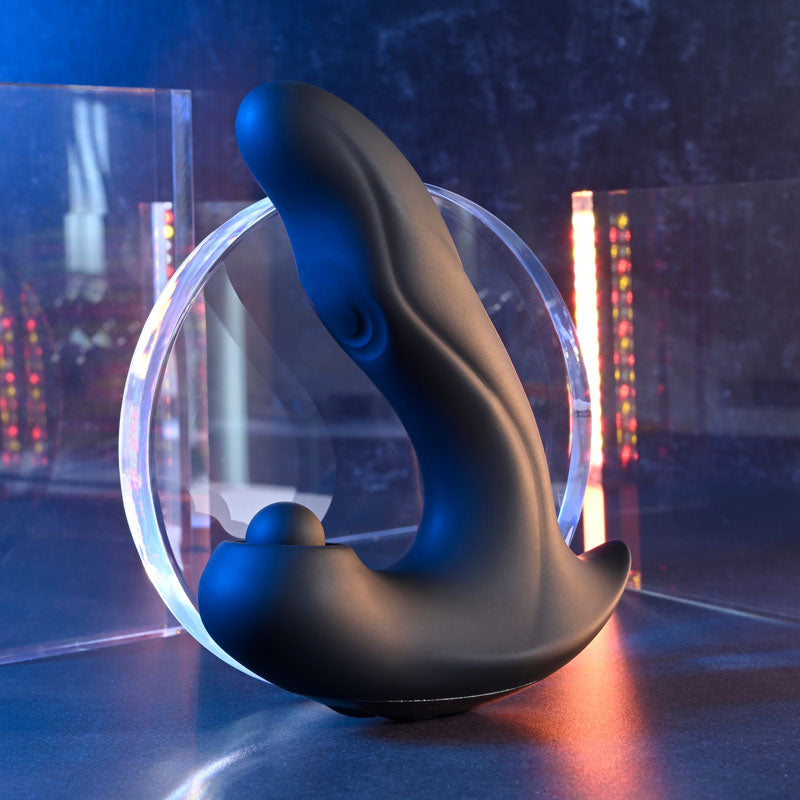 Gender X MAD TAPPER - Black Double Tapping Vibrating Massager