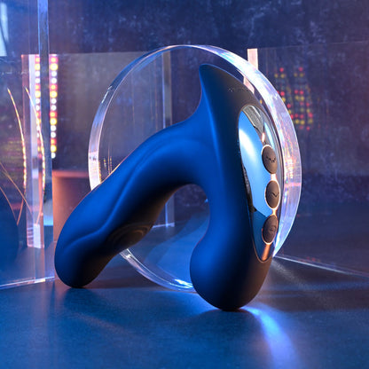 Gender X MAD TAPPER - Black Double Tapping Vibrating Massager