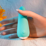 Gender X O-CONE - Blue 10.8 cm (4.25'') USB Rechargeable Bullet - Image 5