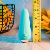 Gender X O-CONE - Blue 10.8 cm (4.25'') USB Rechargeable Bullet - Image 8