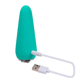 Gender X O-CONE - Blue 10.8 cm (4.25'') USB Rechargeable Bullet - Image 9