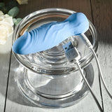 Gender X LIL BUDDY - Light Blue 10.1 cm USB Rechargeable Mini Vibrator - Image 9