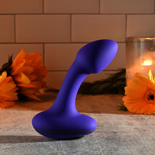 Gender X ANYBODYS PLUG - Blue 11.4 cm Vibrating Butt Plug
