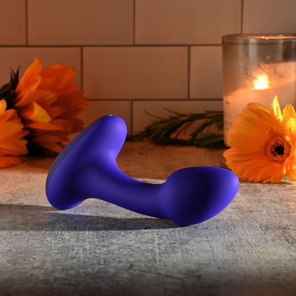 Gender X ANYBODYS PLUG - Blue 11.4 cm Vibrating Butt Plug