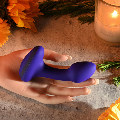 Gender X ANYBODYS PLUG - Blue 11.4 cm Vibrating Butt Plug