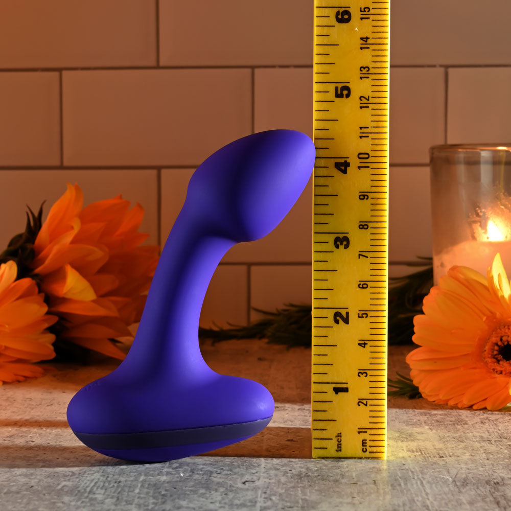 Gender X ANYBODYS PLUG - Blue 11.4 cm Vibrating Butt Plug