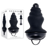 Gender X ECHO - Black 15.3 cm USB Rechargeable Butt Plug - Image 1