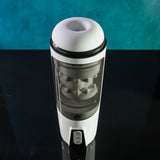 Gender X GET YOUR STROKE ON - USB Rechargeable Thrusting & Vibrating Auto Masturbator - Image 5