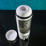 Gender X GET YOUR STROKE ON - USB Rechargeable Thrusting & Vibrating Auto Masturbator - Image 6