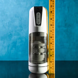 Gender X GET YOUR STROKE ON - USB Rechargeable Thrusting & Vibrating Auto Masturbator - Image 8