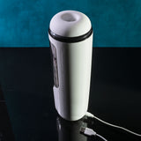 Gender X GET YOUR STROKE ON - USB Rechargeable Thrusting & Vibrating Auto Masturbator - Image 9