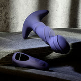 Gender X RING IT - Purple 16.5 cm USB Rechargeable Vibrator with Wireless Remote - Image 3