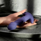 Gender X RING IT - Purple 16.5 cm USB Rechargeable Vibrator with Wireless Remote - Image 4