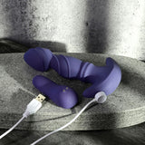 Gender X RING IT - Purple 16.5 cm USB Rechargeable Vibrator with Wireless Remote - Image 8