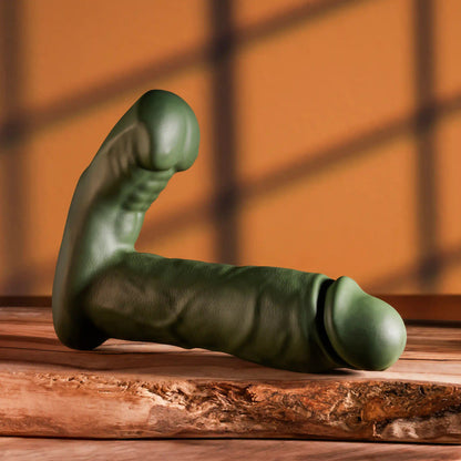 Gender X THE HUNK - Green 15.2 cm Thrusting Vibrator