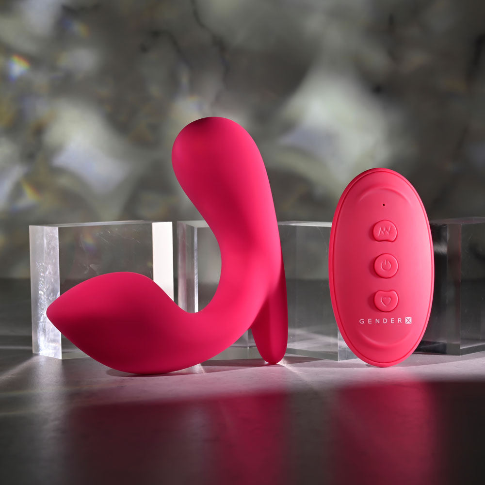 Gender X ALL ABOUT THE BASS - Pink Wearable Vibrator