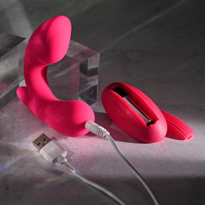 Gender X ALL ABOUT THE BASS - Pink Wearable Vibrator