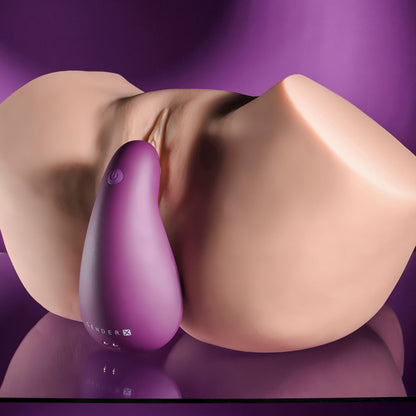 Gender X BJ BUDDY - Purple Vibrating Unisex Stimulator