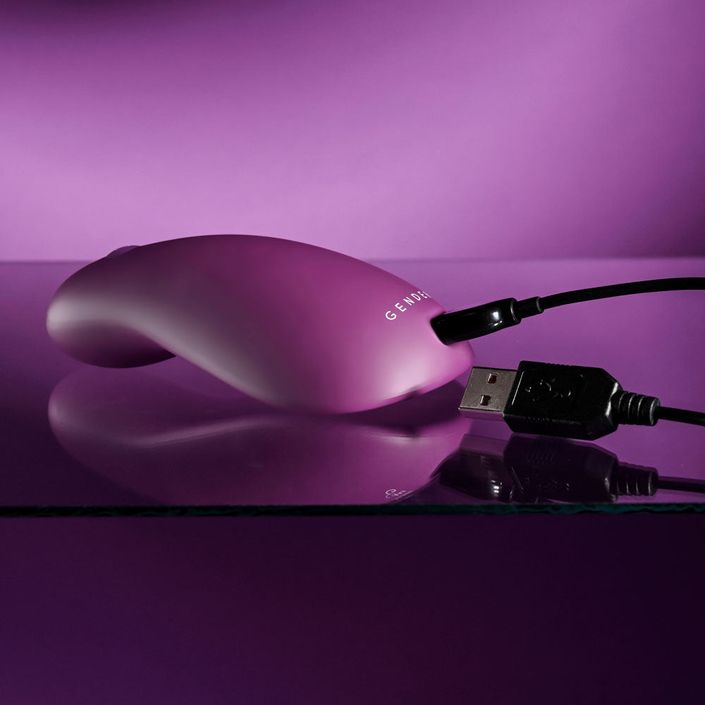 Gender X BJ BUDDY - Purple Vibrating Unisex Stimulator
