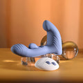 Gender X FLAPJACK - Blue USB Rechargeable Flapping Vibrator