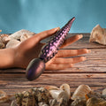 Gender X INTO THE DEEP - Purple 21.7 cm USB Rechargeable Tentacle Fantasy Massage Wand