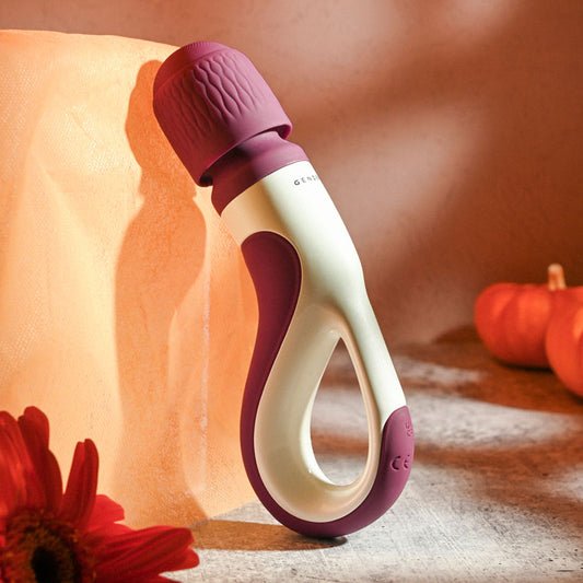 Gender X HANDLE IT Purple/White Rechargeable Wand Massager