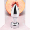 Gender X ROCKIN' METAL PLUG - Metallic 9.3 cm USB Rechargeable Butt Plug
