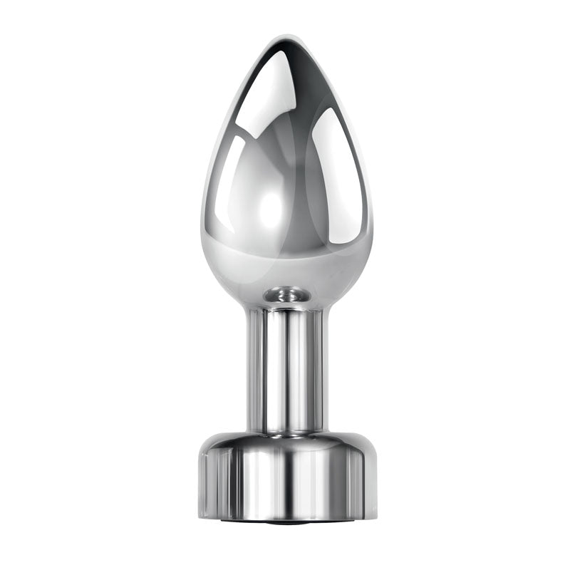 Gender X ROCKIN' METAL PLUG - Metallic 9.3 cm Butt Plug