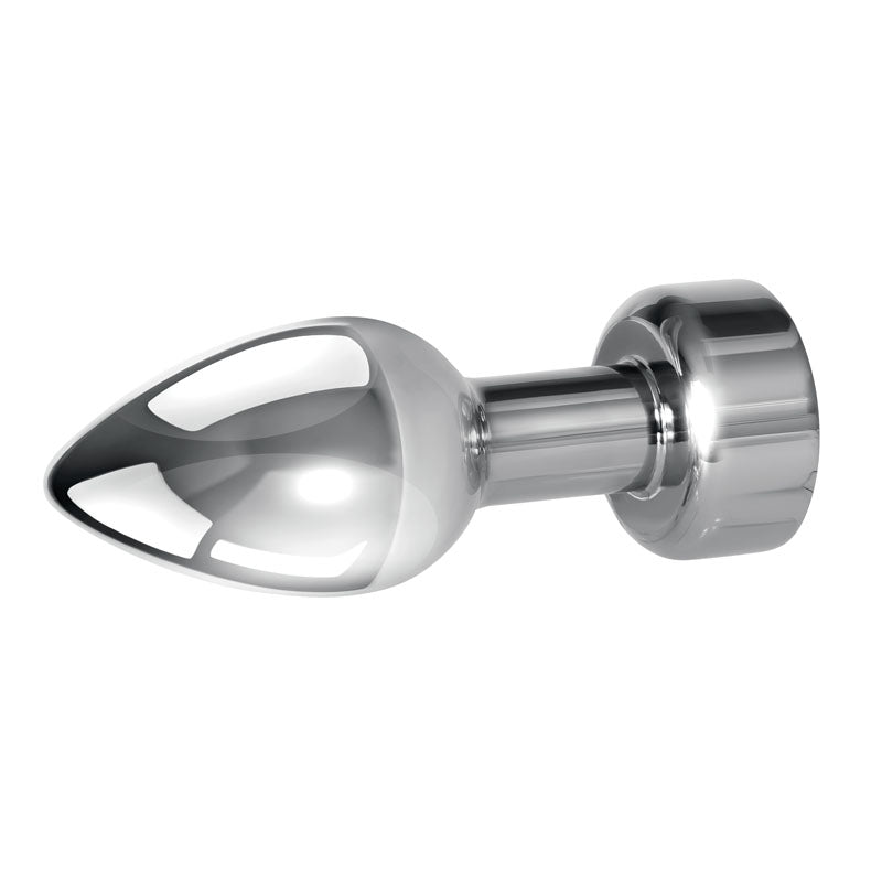 Gender X ROCKIN' METAL PLUG - Metallic 9.3 cm Butt Plug