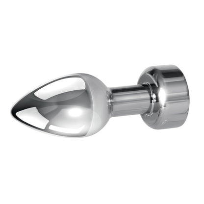 Gender X ROCKIN' METAL PLUG - Metallic 9.3 cm Butt Plug