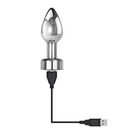 Gender X ROCKIN' METAL PLUG - Metallic 9.3 cm Butt Plug
