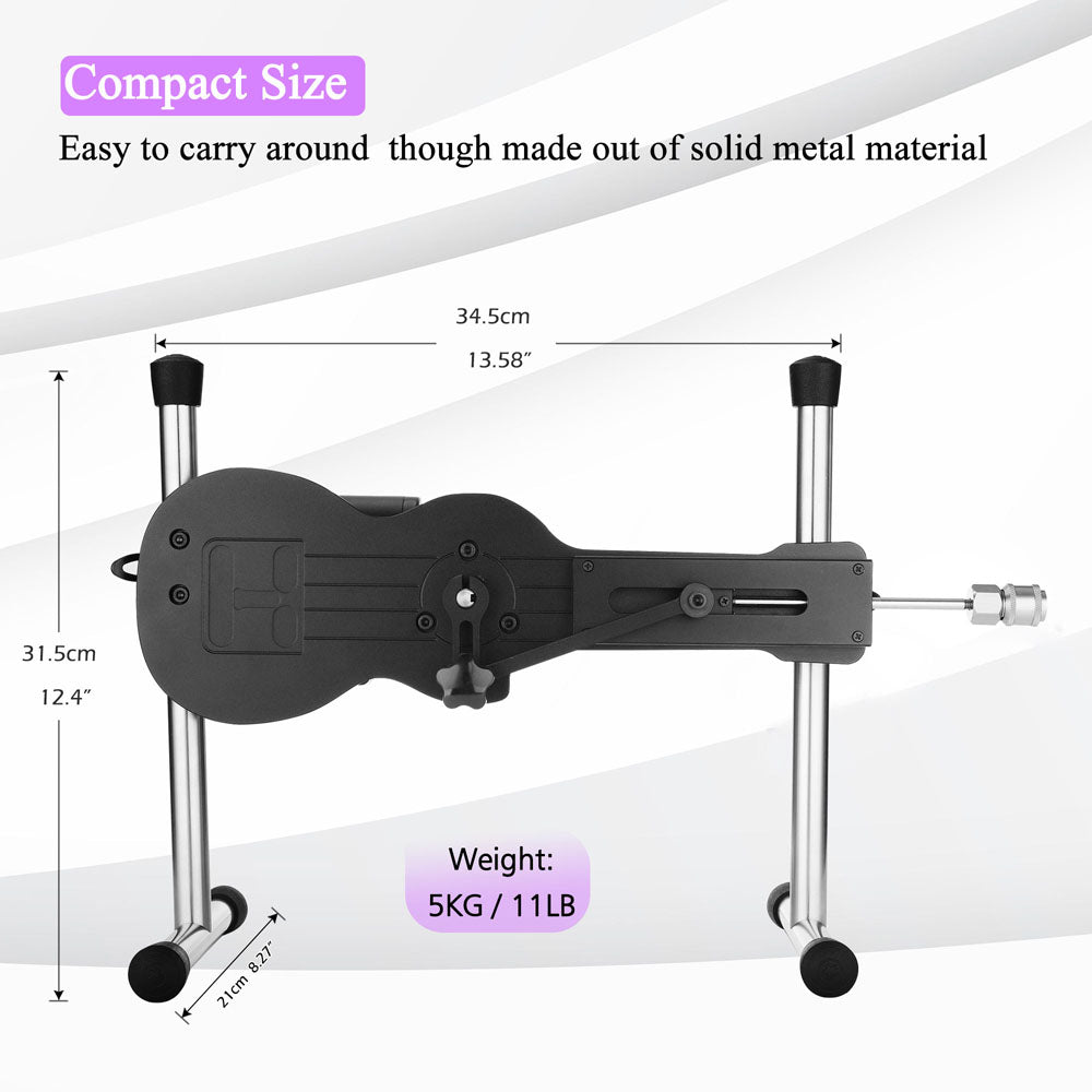 Hismith Mini Pro - Black Mains Powered Sex Machine