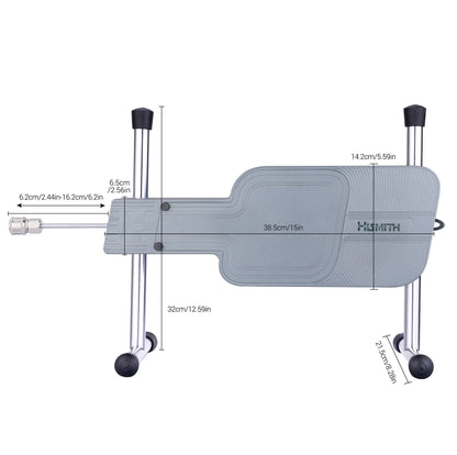 Hismith Premium Special Edition Sex Machine - Black Mains Powered Sex